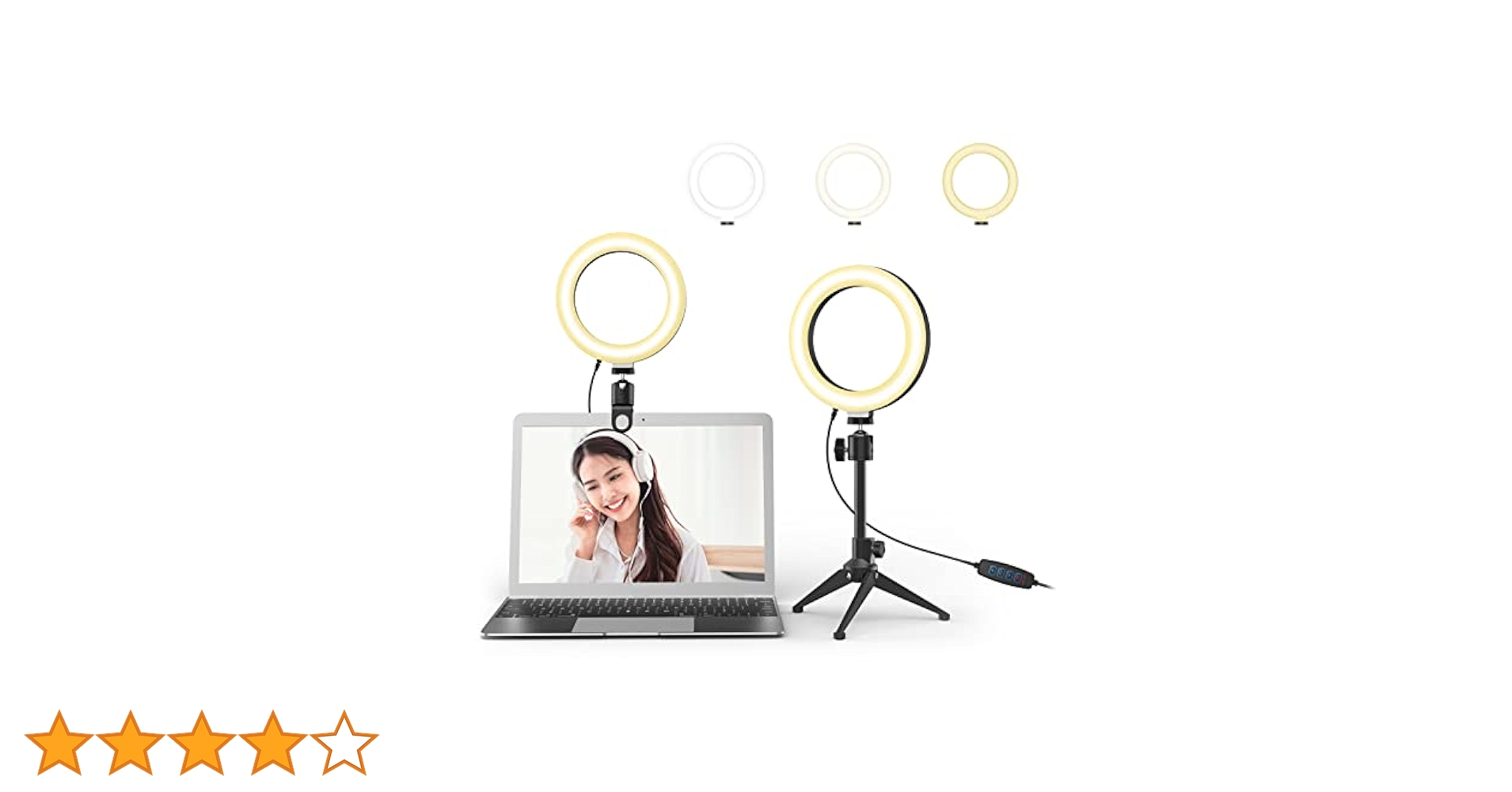 Amazon.co.jp: LEDリングライト 6.3インチ TiMOVO リングライト